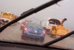 Worn Windshield Wipers - Replace Them Before Heavy Rain