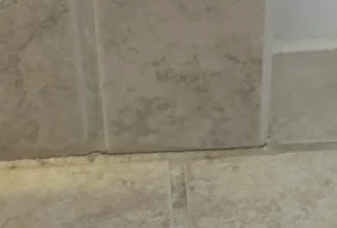 Cracked Grout Lines - Seal Gaps Before Moisture Enters