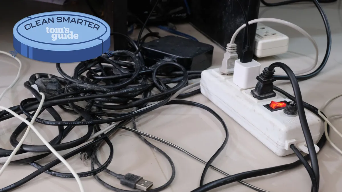 Messy Cable Areas - Hide Wires and Reduce Clutter